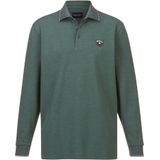 Poloshirt - Groen Melange - MILANVETZO - Lange Mouwen