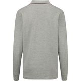 Poloshirt - Grijs Melange - MILANVETZO - Lange Mouwen