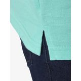 Jan Vanderstorm Polo shirt Korte mouw turquoise