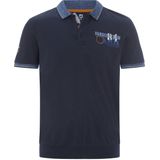 Jan Vanderstorm - KJERT - Poloshirt - Donkerblauw - Grote Maten