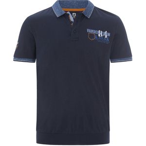Jan Vanderstorm - KJERT - Poloshirt - Donkerblauw - Grote Maten