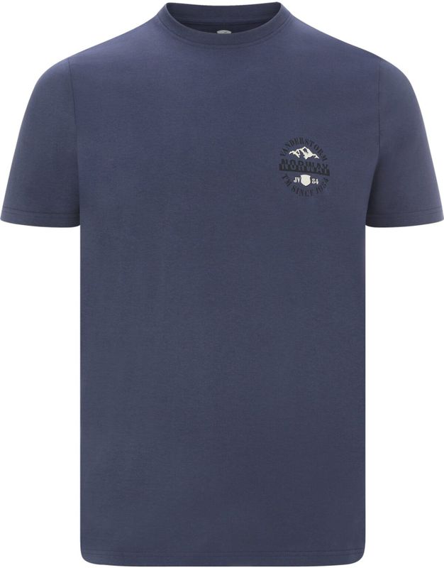 Jan Vanderstorm herren T-Shirt - 52/54 - blauw