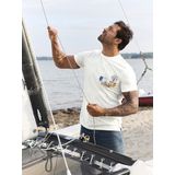 Jan Vanderstorm - T-shirt TUPPE - Wit - Herenmode - Grote Maten