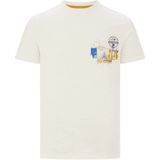 Jan Vanderstorm - T-shirt TUPPE - Wit - Herenmode - Grote Maten