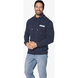 KERVIK - Sweatshirt - Donkerblauw Melange