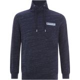 KERVIK - Sweatshirt - Donkerblauw Melange