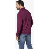 Sweatshirt KERVIK - Donkerrood Melange - Casual