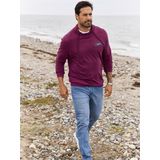 Sweatshirt KERVIK - Donkerrood Melange - Casual