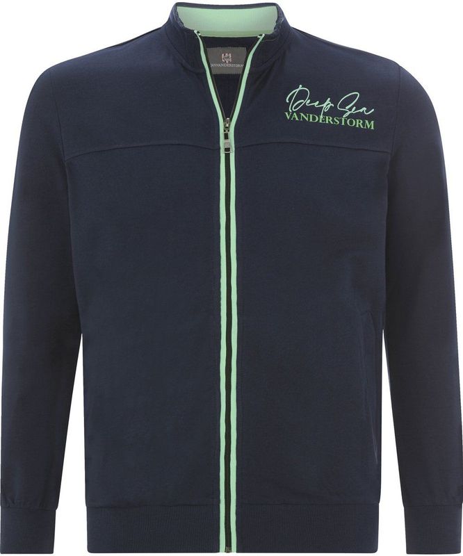 Sweatvest JAVALD donkerblauw