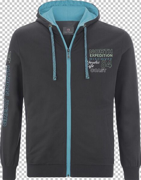 Jan Vanderstorm - RODERICH - Sweatvest - Grijs - Plus Size