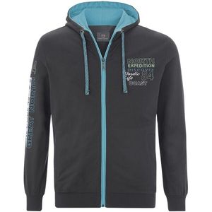 Jan Vanderstorm - RODERICH - Sweatvest - Donkergrijs