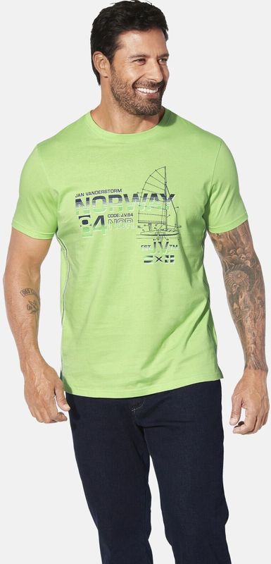 T-Shirt EILI Jan Vanderstorm hellgrün