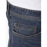 Jan Vanderstorm - BROLLE - Denim Bermuda - Blauw