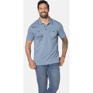 Poloshirt FJODOR Jan Vanderstorm hellblau