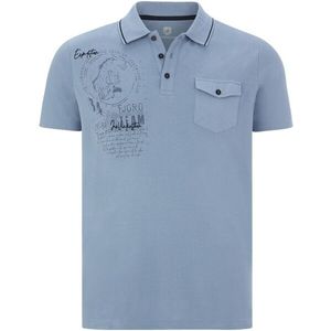 Jan Vanderstorm - FJODOR - Poloshirt - Lichtblauw - +FIT-COLLECTIE