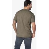Jan Vanderstorm - GODBERT - T-shirt - Kaki - Herenmode in Grote Maten