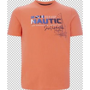 Jan Vanderstorm T-Shirt SVENHELM mit nordischem Aufdruck