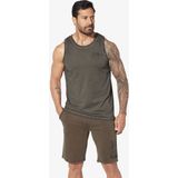 Jan Vanderstorm - Tanktop - Blauw - Bedrukt - 100% Katoen