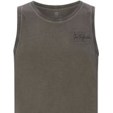 Jan Vanderstorm - Tanktop - Blauw - Bedrukt - 100% Katoen