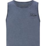 Jan Vanderstorm - Tanktop - Blauw - Bedrukt - 100% Katoen