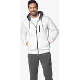 Jan Vanderstorm - Sweatjacket - Wit - Bedrukt