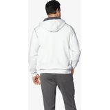 Jan Vanderstorm - Sweatjacket - Wit - Bedrukt