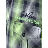 Jan Vanderstorm - HILSING - Overhemd - Groen - Korte Mouwen