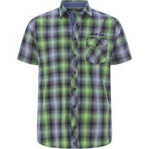 Jan Vanderstorm - HILSING - Overhemd - Groen - Korte Mouwen