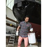 Jan Vanderstorm - EDBALD - Overhemd - Donkerblauw - Korte Mouwen