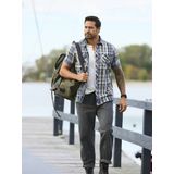 Jan Vanderstorm - RUNKAR - Overhemd - Groen - Korte Mouwen