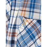 Jan Vanderstorm - WIKTHOR - Overhemd - Blauw - Korte Mouwen