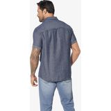 Jan Vanderstorm - BRYNGUR - Overhemd - Blauw - Korte Mouwen