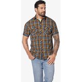 Jan Vanderstorm - URTHOR - Overhemd - Oranje - Korte Mouwen