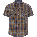 Jan Vanderstorm - URTHOR - Overhemd - Oranje - Korte Mouwen