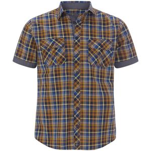 Jan Vanderstorm - URTHOR - Overhemd - Oranje - Korte Mouwen