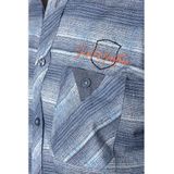 Jan Vanderstorm - MERTRICH - Overhemd - Blauw - Korte Mouwen