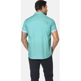 Jan Vanderstorm Overhemd Korte mouw lichtblauw