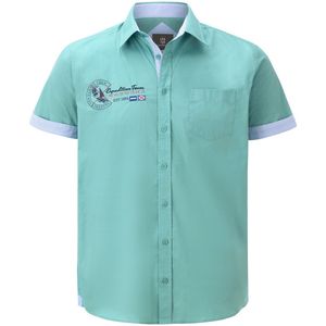 Jan Vanderstorm herren Overhemd - 41/42 - turquoise