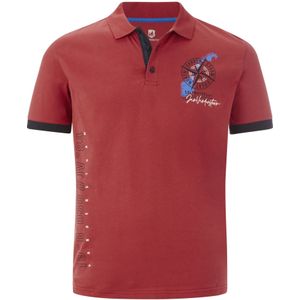 Poloshirt ARKHOLM Jan Vanderstorm rot