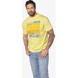 T-shirt HEYFAR lichtgeel