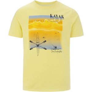 T-shirt HEYFAR lichtgeel