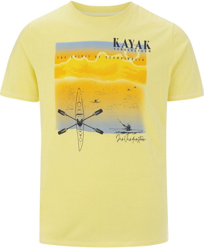T-shirt HEYFAR lichtgeel