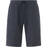 Jan Vanderstorm - LEIFKAR - Sweatbermuda - Donkerblauw