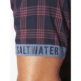 Jan Vanderstorm heren shirt met korte mouwen Teoper, donkerblauw, L