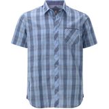 Jan Vanderstorm - HAGBUR - Overhemd - Blauw - Korte Mouwen