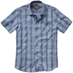 Jan Vanderstorm - HAGBUR - Overhemd - Blauw - Korte Mouwen