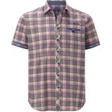 Jan Vanderstorm - KJORKSE - Overhemd - Fuchsia - Korte Mouwen