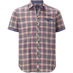 Jan Vanderstorm - KJORKSE - Overhemd - Fuchsia - Korte Mouwen