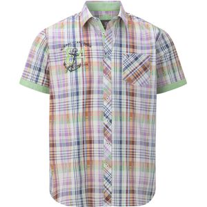 Jan Vanderstorm - OLIAN - Overhemd - Oranje - Korte Mouwen