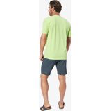 KALDON - Korte Pyjama - Lichtgroen - T-shirt met Korte Mouwen